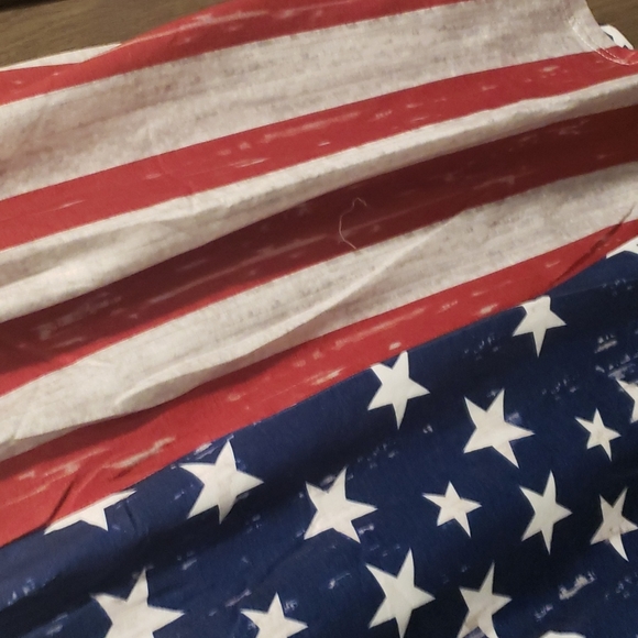 1 L left🎉HP🎉New boutique American flag patchwork tank - Picture 7 of 8